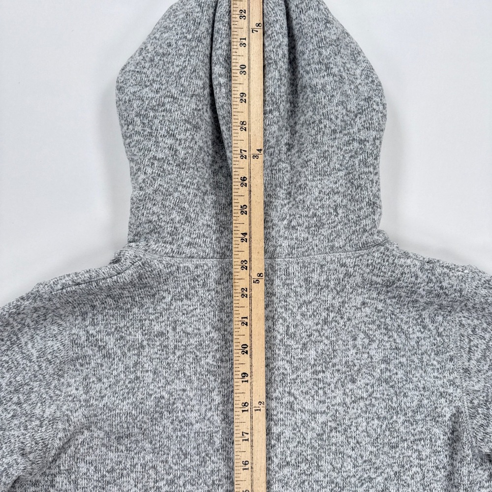 Nike ACG Womens Hoodie M Grey Marl Sherpa Lined Sweater Fleece Gorpcore Outdoor - Picture 7 of 9